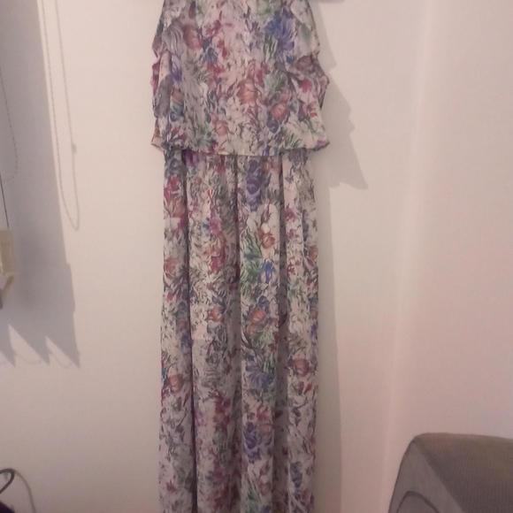 H & M floral print Maxi dress in size XL - Picture 12 of 14